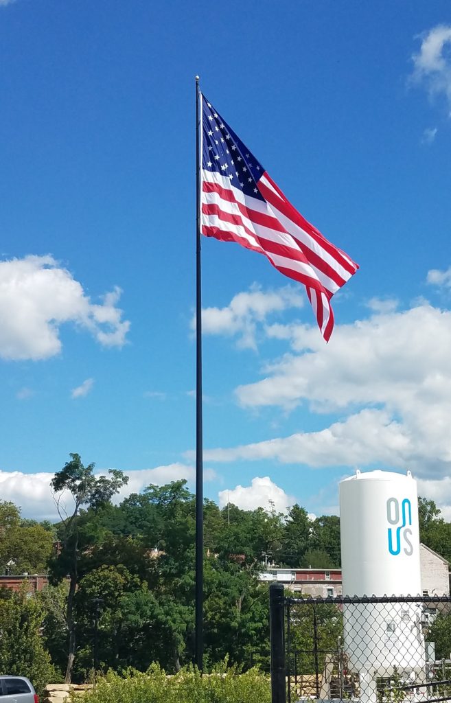 Cone-Tapered-Steel-Flagpole-110' | poletech